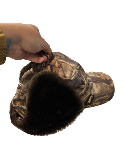 Ducks Unlimited Camo Hunting Hat With Gore Tex and Ear Flaps