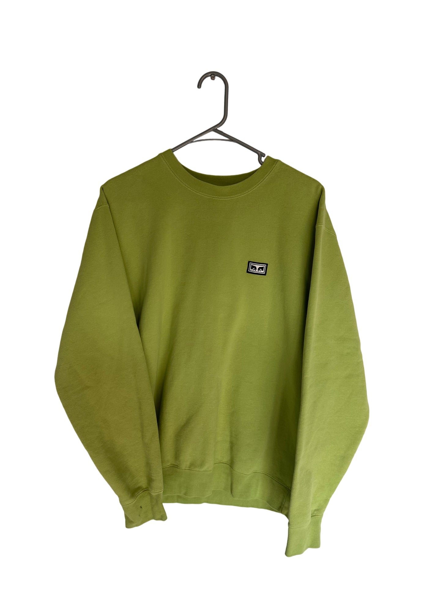 Obey Sweatshirt in Lime Green