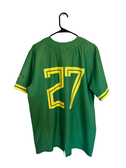 Nike Team Oregon Ducks Baseball Jersey #27