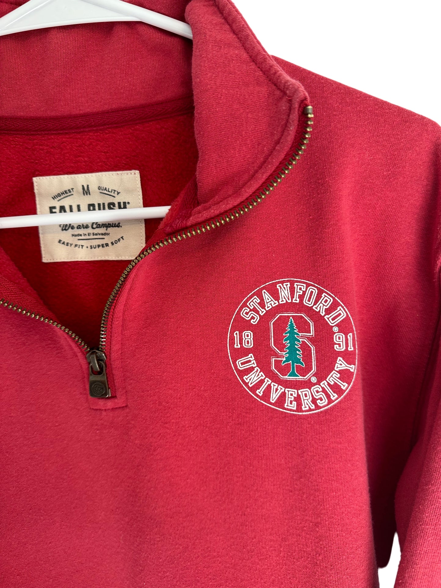 Stanford University Quarter Zip By Fall Rush