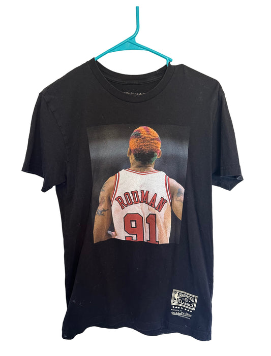 Dennis Rodman Mitchell and Ness T-Shirt