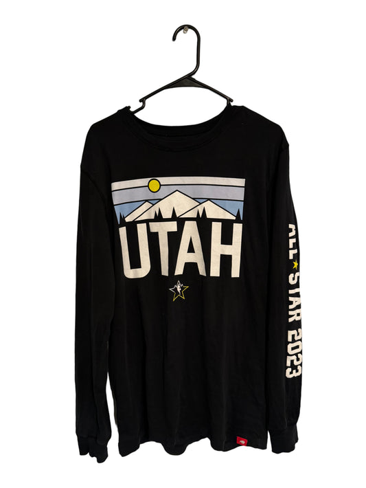 Utah Allstar Game 2023 Long Sleeve by Sportiqe Apparel Co. Size Large.