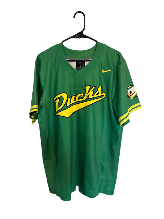 Nike Team Oregon Ducks Baseball Jersey #27